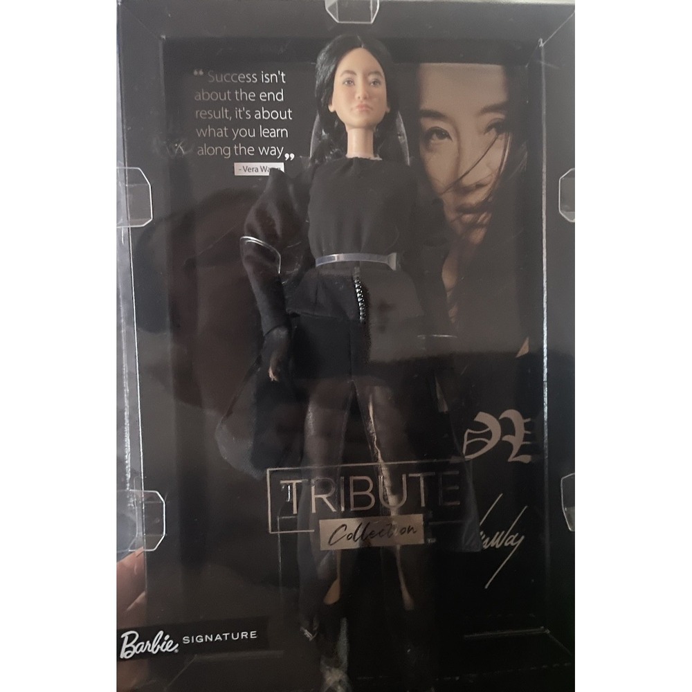 Mattel Barbie Collector Tribute Collection Vera Wang Barbie Doll Designer